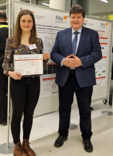 Zum Artikel "Frau Andrada Damian-Buda (Masterstudentin) gewinnt den Advanced Materials and Processes (MAP) Best Student Award 2024"