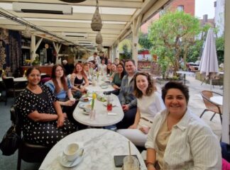 Gruppenbild des Frühjahrsmeeting des Lehrstuhls für Biomaterialien