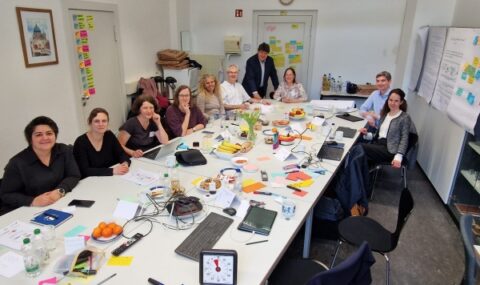 Gruppenbild der Teilnehmenden am Kick Off Meeting für BioAntiFatigue