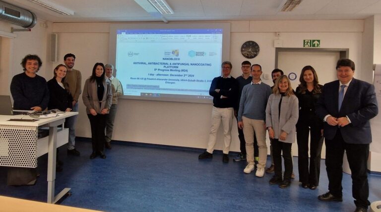Jahrestreffen des EU (Horizon Europe) Projekts Nanobloc(R) am 2. und 3. Dezember 2024 in Erlangen