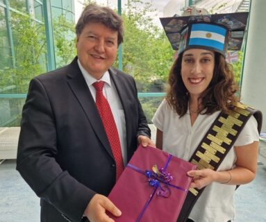 Zum Artikel "Erfolgreiche Dissertation: Florencia Diaz"