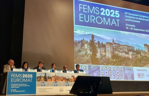 Zum Artikel "Prof. Aldo R. Boccaccini, Präsident der FEMS, eröffnet die EUROMAT 2025 in Granada, Spanien"