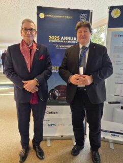 Zum Artikel "Prof. Aldo R. Boccaccini nimmt am jährlichen Symposium und der Zeremonie 2025 der Europäischen Akademie der Wissenschaften (EurASc) am CERN in Genf teil"