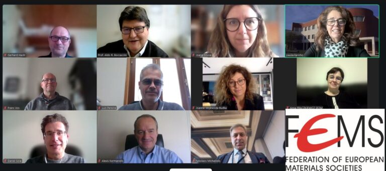 Prof. Aldo R. Boccaccini nahm an der ersten FEMS-Vorstandssitzung im Jahr 2026 teil (online)