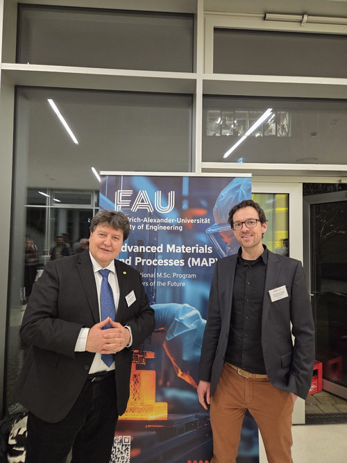 Unsere Teilnahme an der Feier zum 20-jährigen Jubiläum des internationalen Masterstudiengangs Advanced Materials and Processes (MAP)