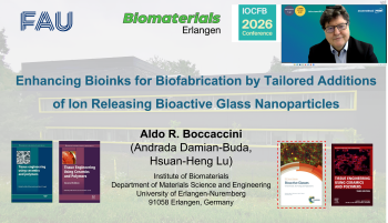 Prof. Aldo R. Boccaccini hält einen Hauptvortrag auf der 2. Internationalen Online-Konferenz über funktionelle Biomaterialien (IOCFB2026)